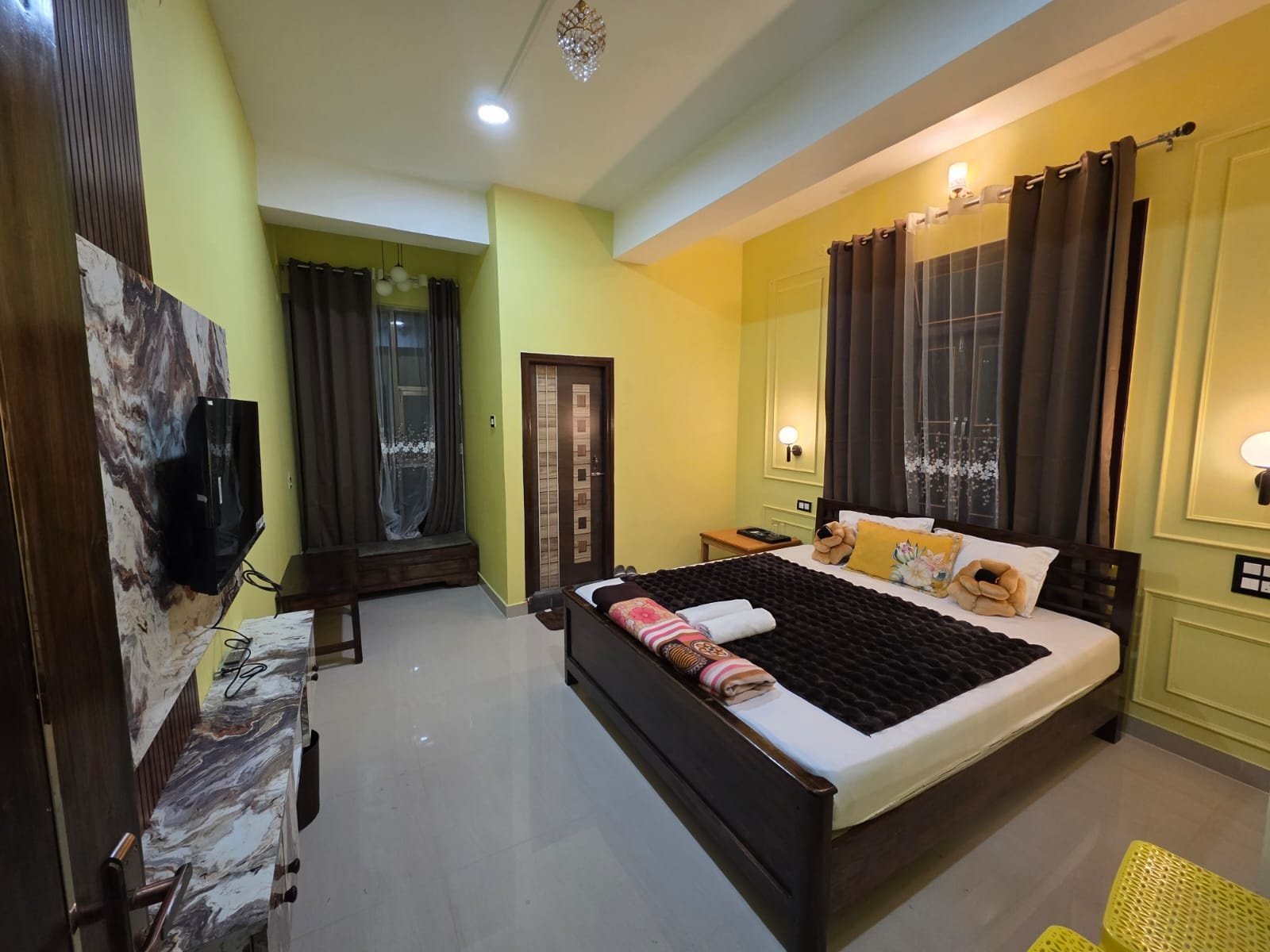 Premium Room at Lotus Inn with refined modern interior
